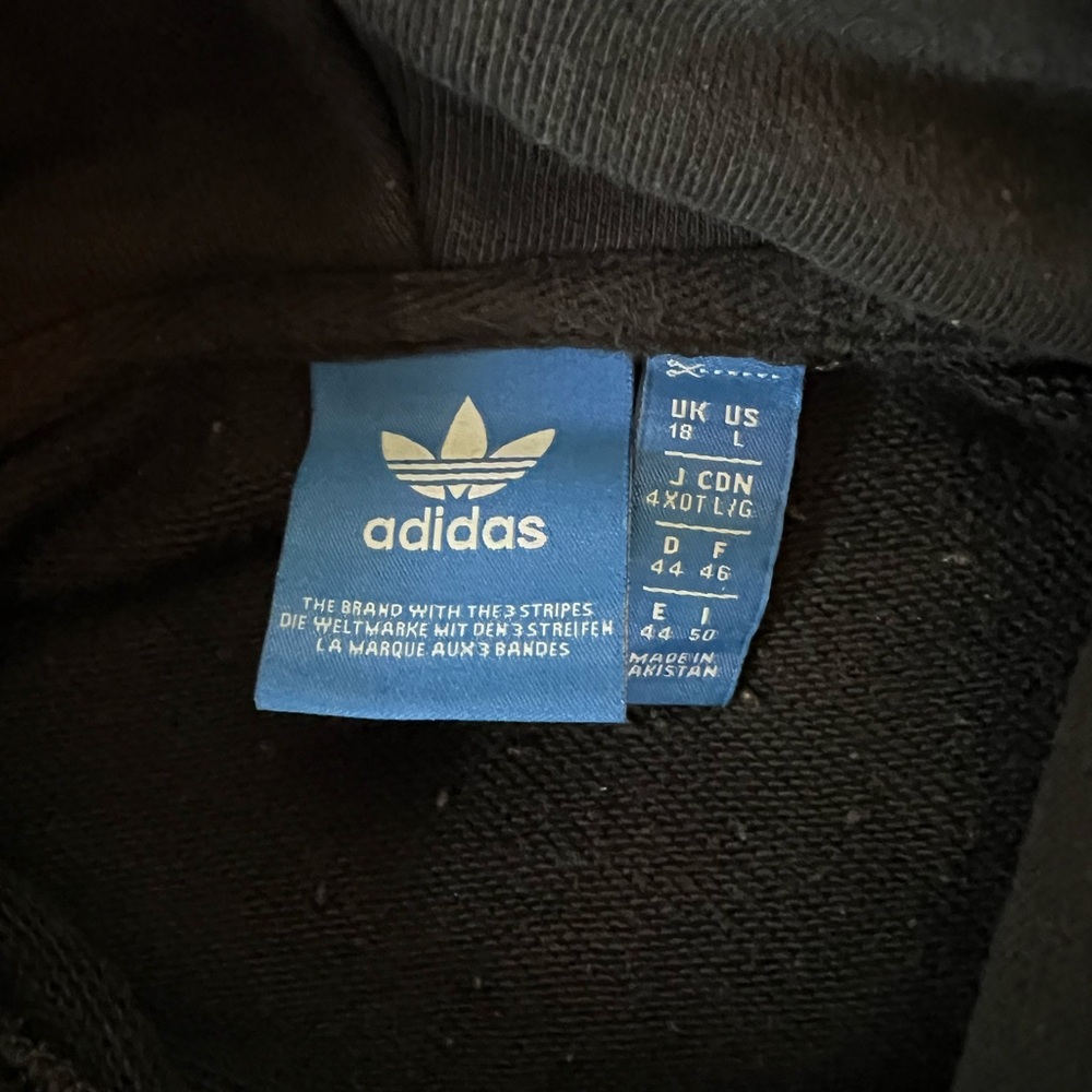 Adidas hoodie- black